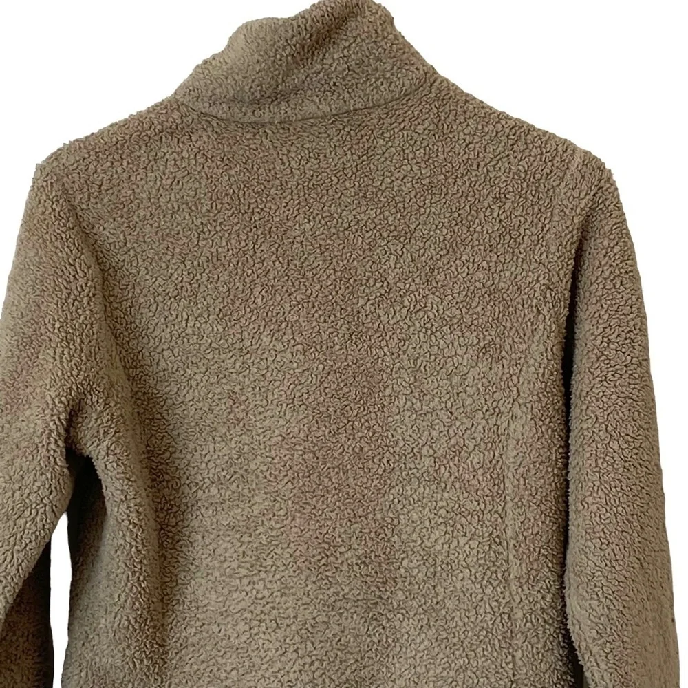 Patagonia Los Gatos Fleece 1/4-Zip Pullover in Shroom Taupe, Size Small